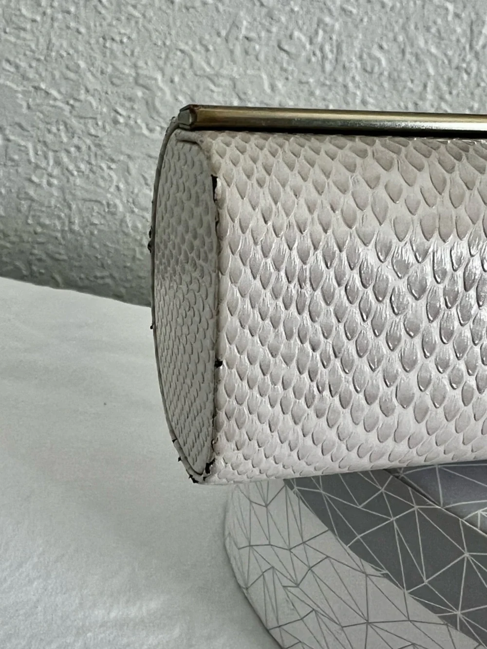 Jimmy Choo Snakeskin glasses case